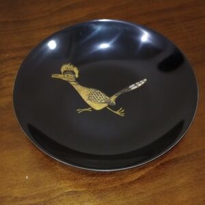 Couroc Bowl with Roadrunner - Vintage!